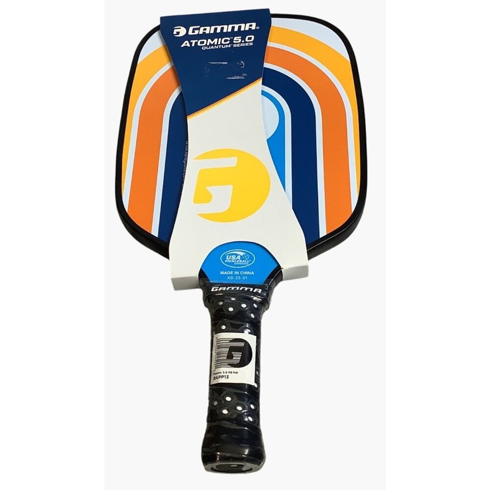 Gamma Sports Atomic 5.0 Composite Pickleball Paddle Honeycomb Core USA Approved